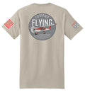 I'd Rather Be Flying (Sand) - T-Shirt