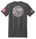 I'd Rather Be Flying (Smoke Gray) - T-Shirt