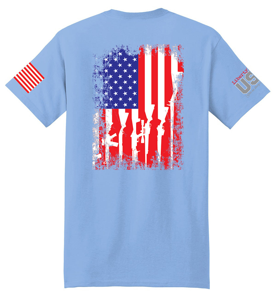 Arms Flag (Light Blue) - T-Shirt
