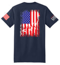 Arms Flag (Navy) - T-Shirt