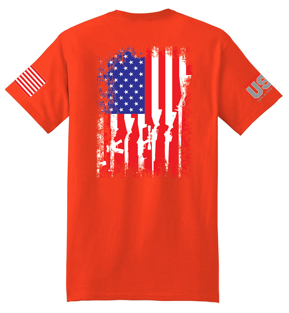 Arms Flag (Orange) - T-Shirt