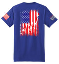 Arms Flag (Royal Blue) - T-Shirt
