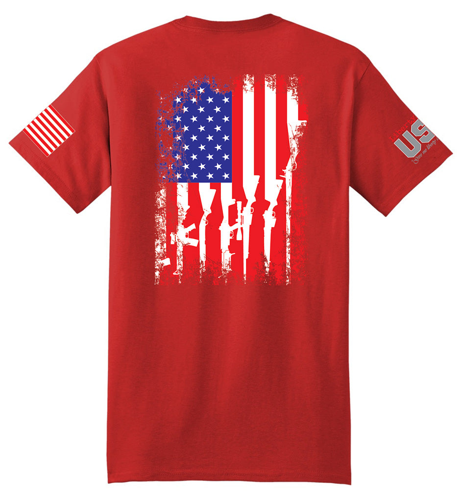 Arms Flag (Red) - T-Shirt