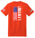 Liberty Flag (Orange) - T-Shirt