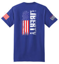 Liberty Flag (Royal Blue) - T-Shirt