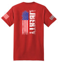 Liberty Flag (Red) - T-Shirt