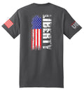 Liberty Flag (Smoke Gray) - T-Shirt