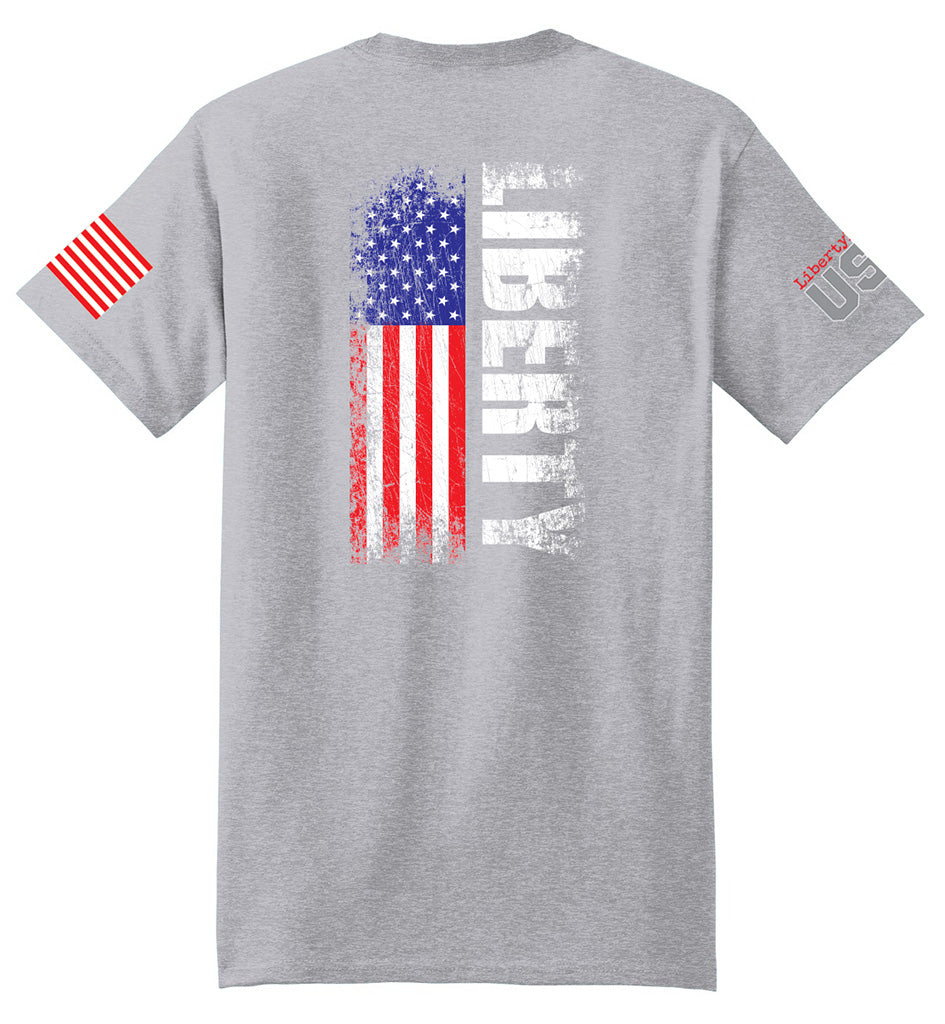Liberty Flag (Steel) - T-Shirt