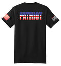 Patriot Stars & Stripes (Black) - T-Shirt