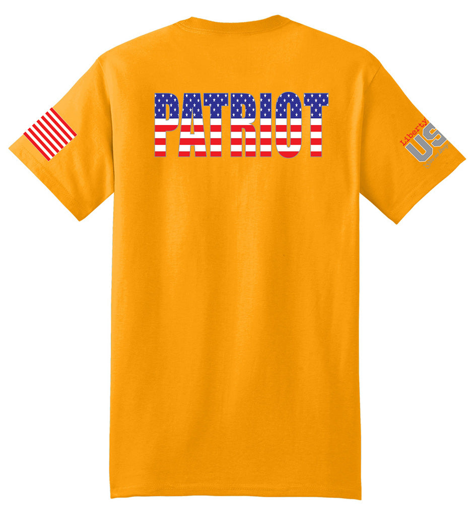 Patriot Stars & Stripes (Gold) - T-Shirt