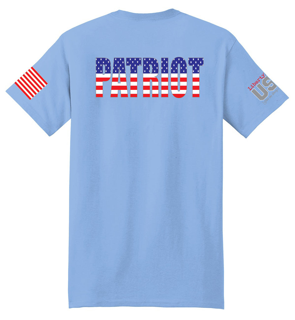 Patriot Stars & Stripes (Light Blue) - T-Shirt