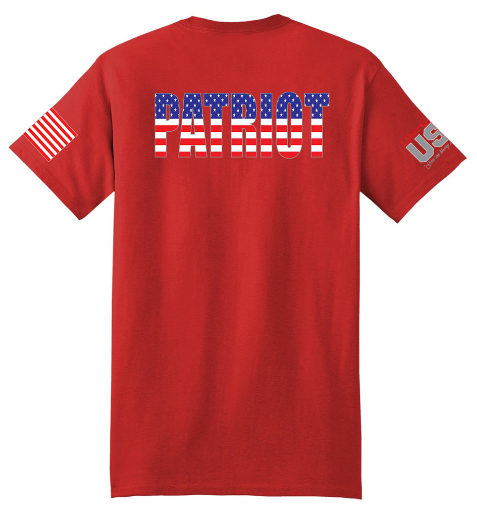 Patriot Stars & Stripes (Red) - T-Shirt