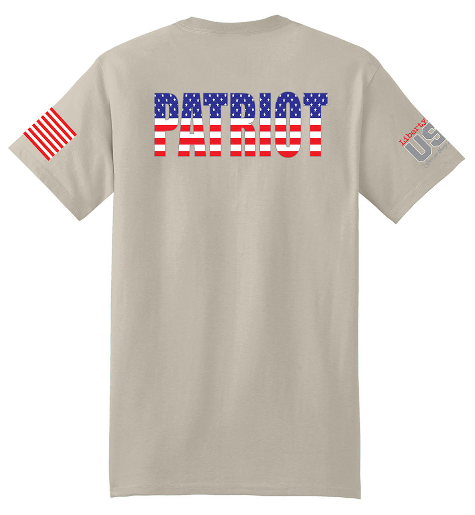 Patriot Stars & Stripes (Sand) - T-Shirt