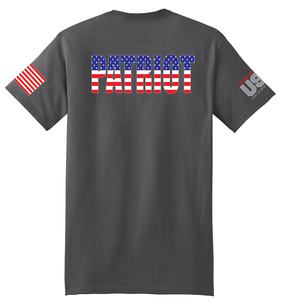 Patriot Stars & Stripes (Smoke Gray) - T-Shirt