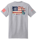 USA 250th Liberty Flag (Steel) - T-Shirt