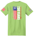 USA 250th Banner (Lime) - T-Shirt