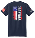 USA 250th Banner (Navy) - T-Shirt