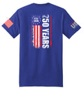USA 250th Banner (Royal Blue) - T-Shirt