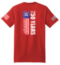 USA 250th Banner (Red) - T-Shirt