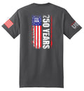 USA 250th Banner (Smoke Gray) - T-Shirt