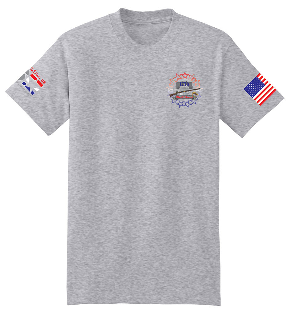 USA 250th Banner (Steel) - T-Shirt