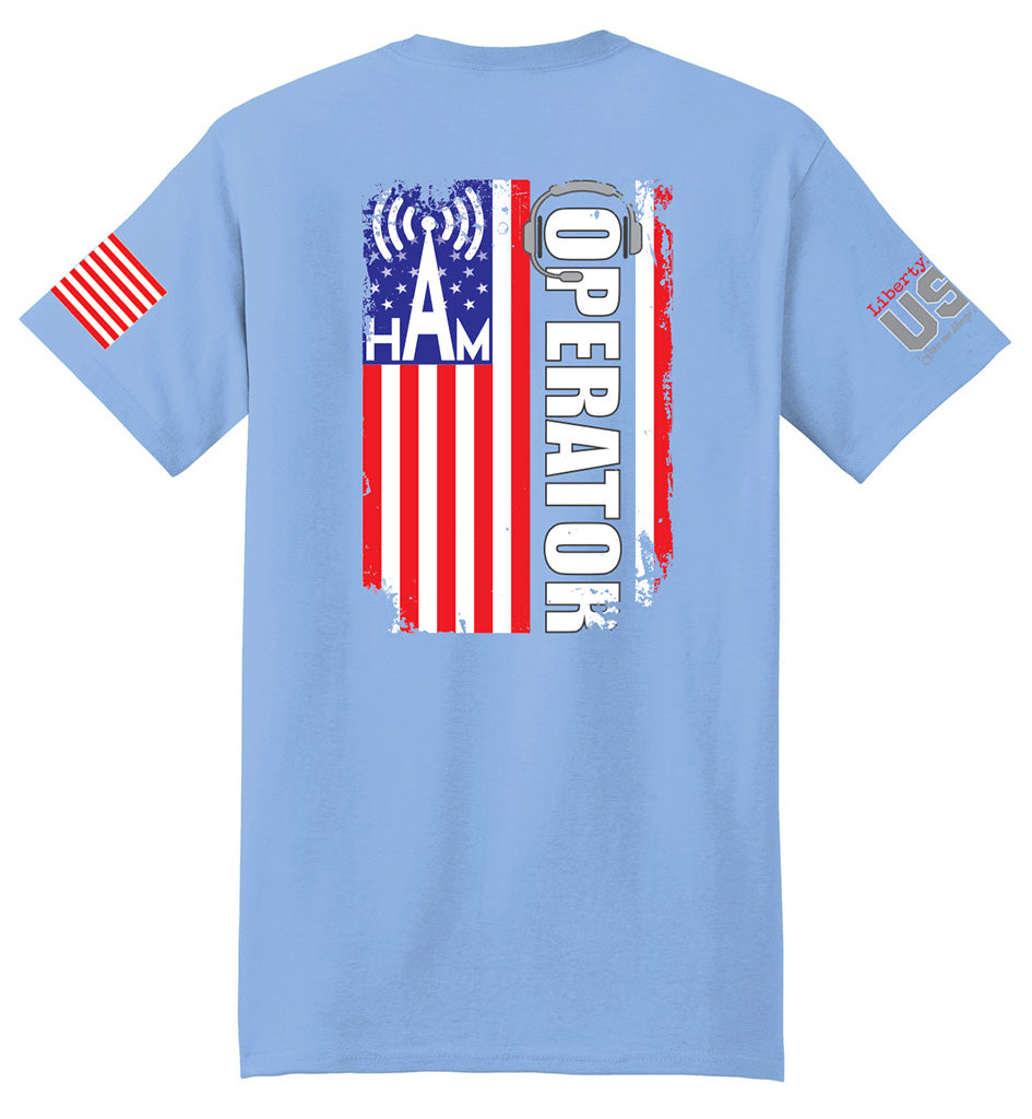 Ham Radio Operator (Light Blue) - T-Shirt