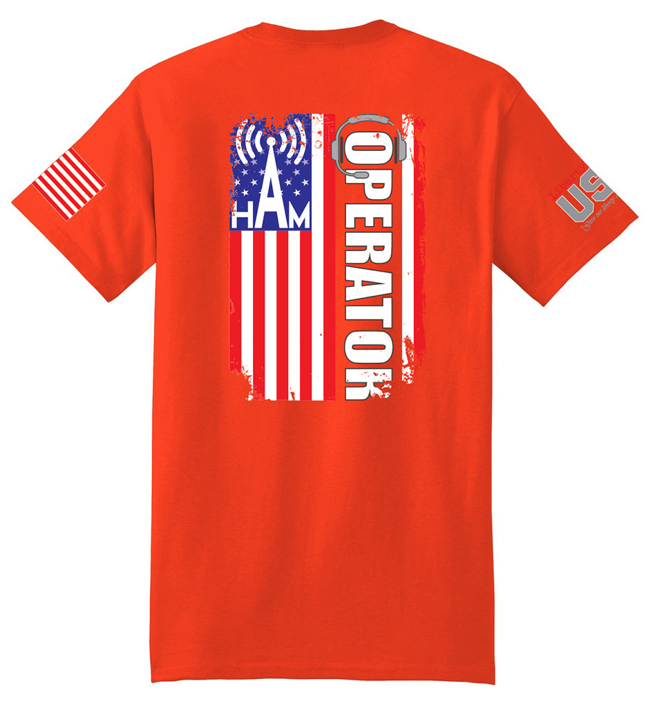 Ham Radio Operator (Orange) - T-Shirt