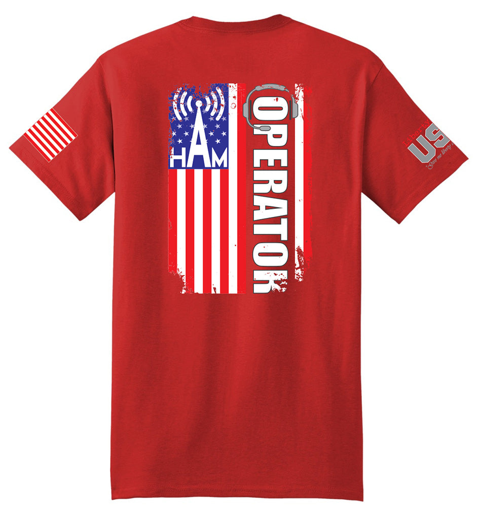 Ham Radio Operator (Red) - T-Shirt