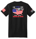 1776% Sure (Black) - T-Shirt