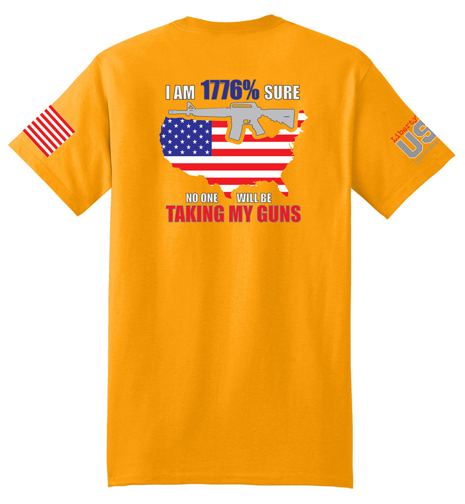 1776% Sure (Gold) - T-Shirt