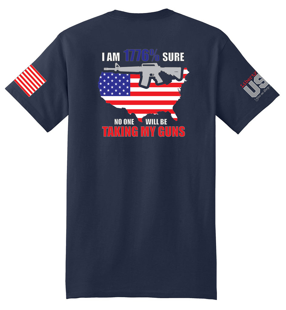 1776% Sure (Navy) - T-Shirt