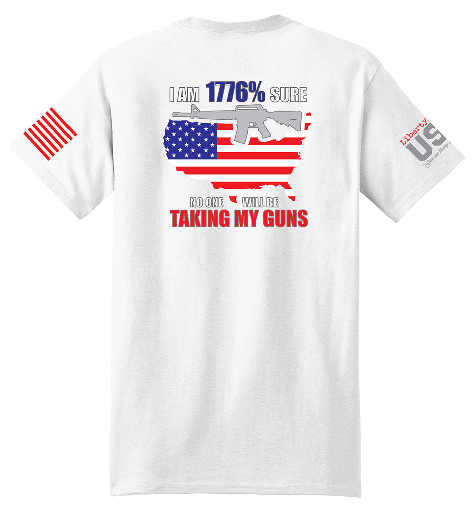 1776% Sure (White) - T-Shirt