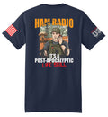 Ham Radio Apocalyptic Skill (Navy) - T-Shirt