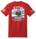 1776 Americans (Red) - T-Shirt