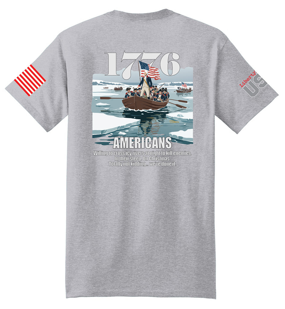 1776 Americans (Steel) - T-Shirt