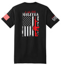I Am The Militia (Black) - T-Shirt