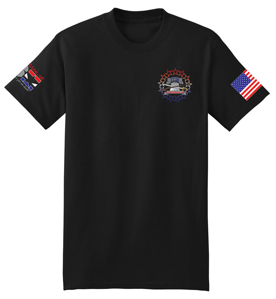 I Am The Militia (Black) - T-Shirt