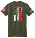 I Am The Militia (Fatigue Green) - T-Shirt