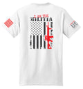 I Am The Militia (White) - T-Shirt