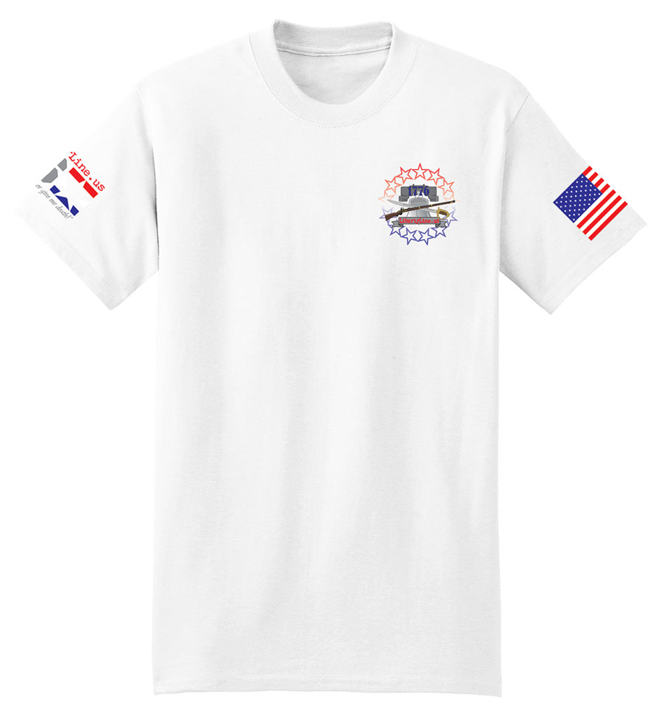 Military Reaper Skull (White) - T-Shirt