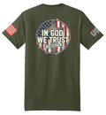 In God We Trust (Fatigue Green) - T-Shirt