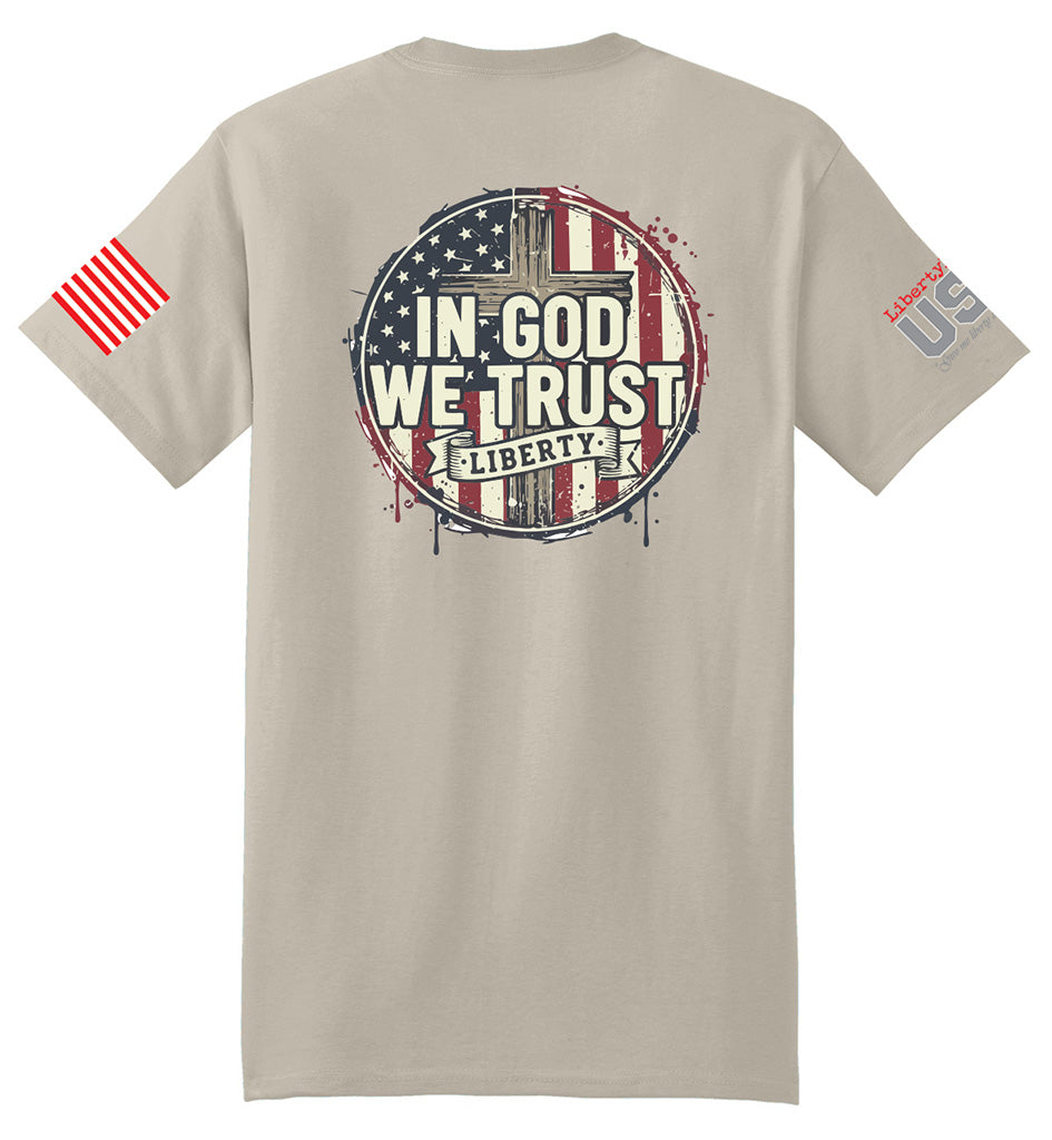 In God We Trust (Sand) - T-Shirt